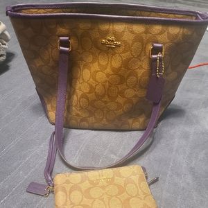 Coach Hand bag and wallet